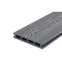 Террасная доска DECKING Country Дымчатый Дуб (серый) 150х24х3000 0,45м2