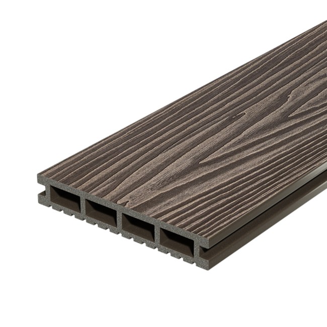 Террасная доска DECKING Urban Темный Орех (венге) 150х24х3000 0,45м2